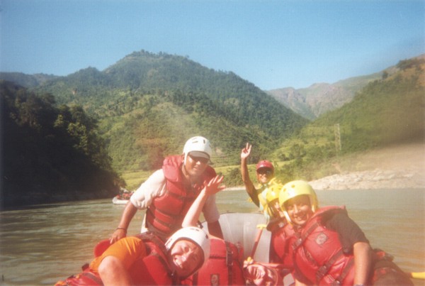 Rafting on the Trisuli [29/10/99]