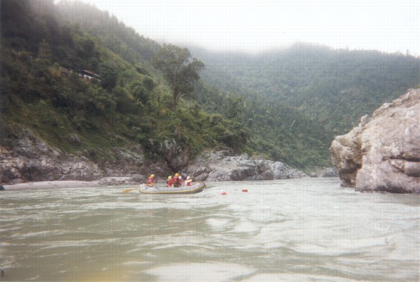 Rafting on the Trisuli [29/10/99]