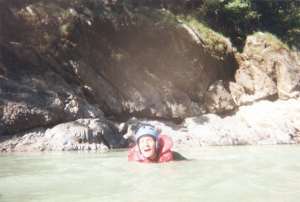 Di having a swim [31/10/99]