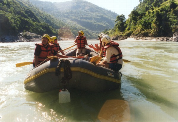 Rafting on the Trisuli [31/10/99]