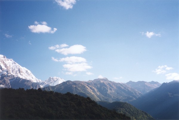 NE past Lamjung Himal [23/10/99]