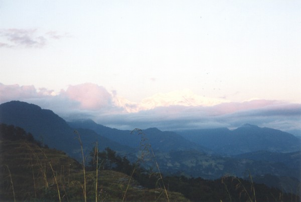 Sunset at Thulokote campsite [25/10/99]