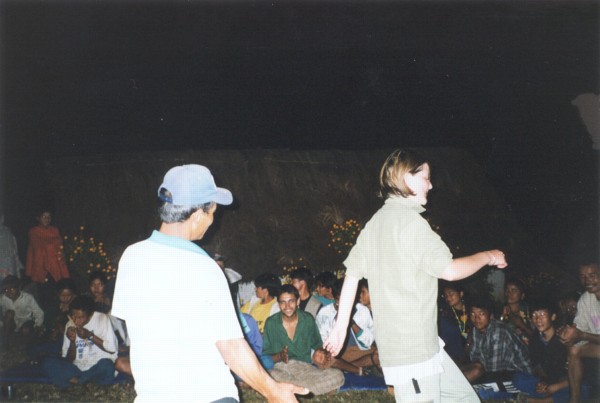 Evening entertainment near Syaglung [26/10/99]